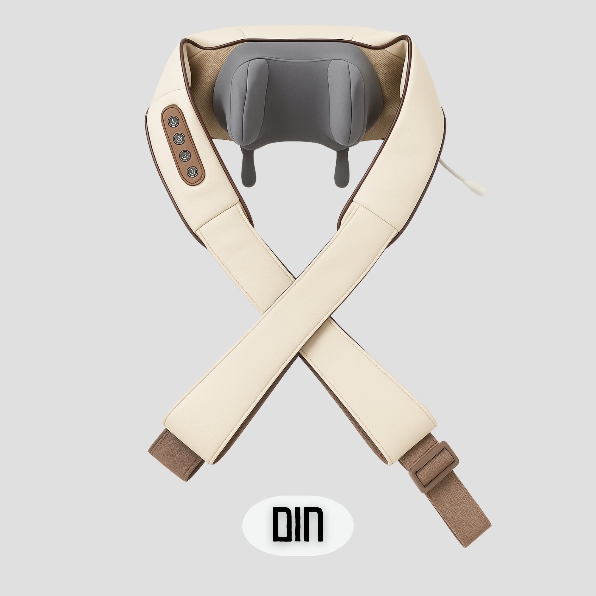 FlexRelief מסאז צוואר מיקצועי עם חימום ושיאצו מתקדם מבית ביפלקס