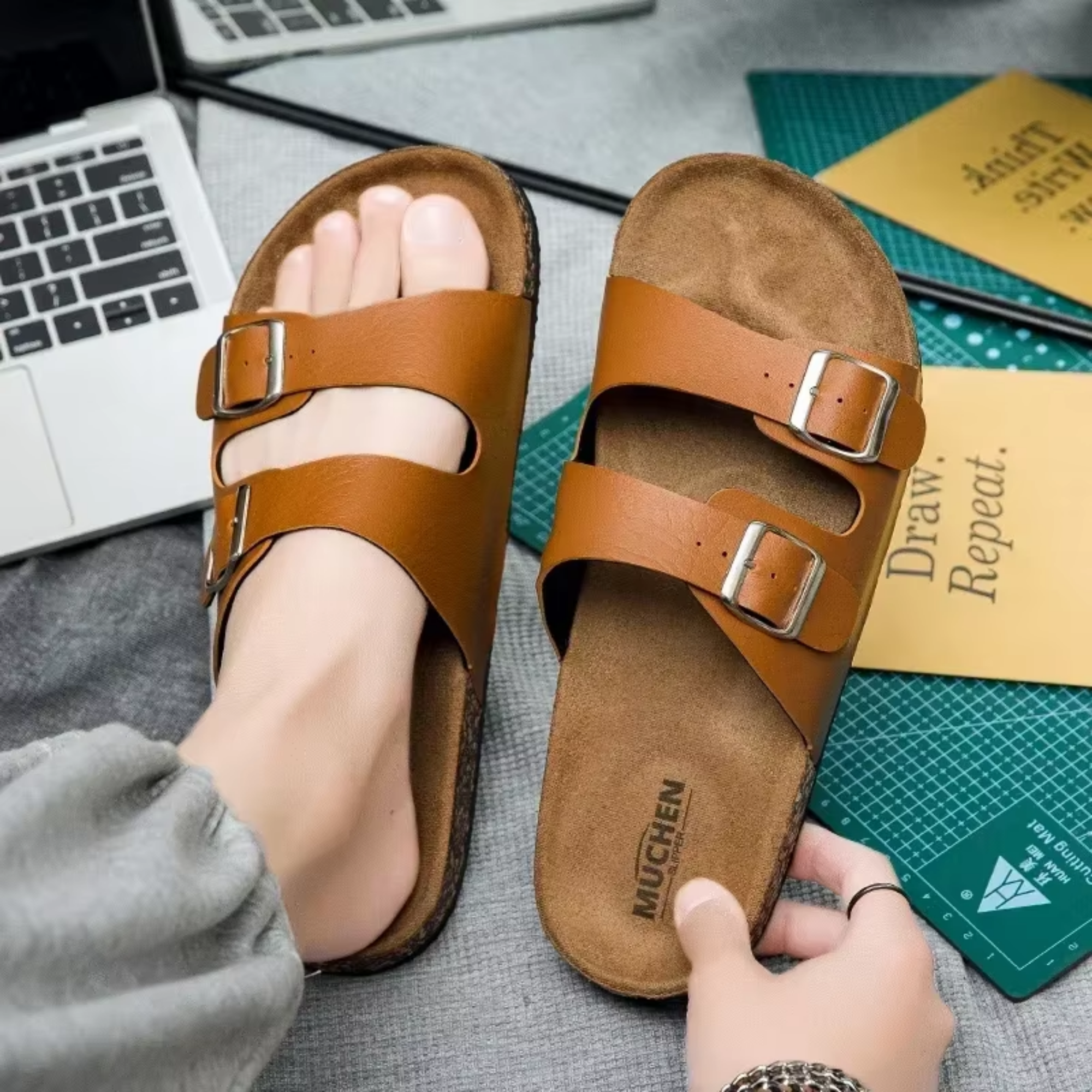 Asgard Cork Comfort – כפכפי שעם אורטופדיים