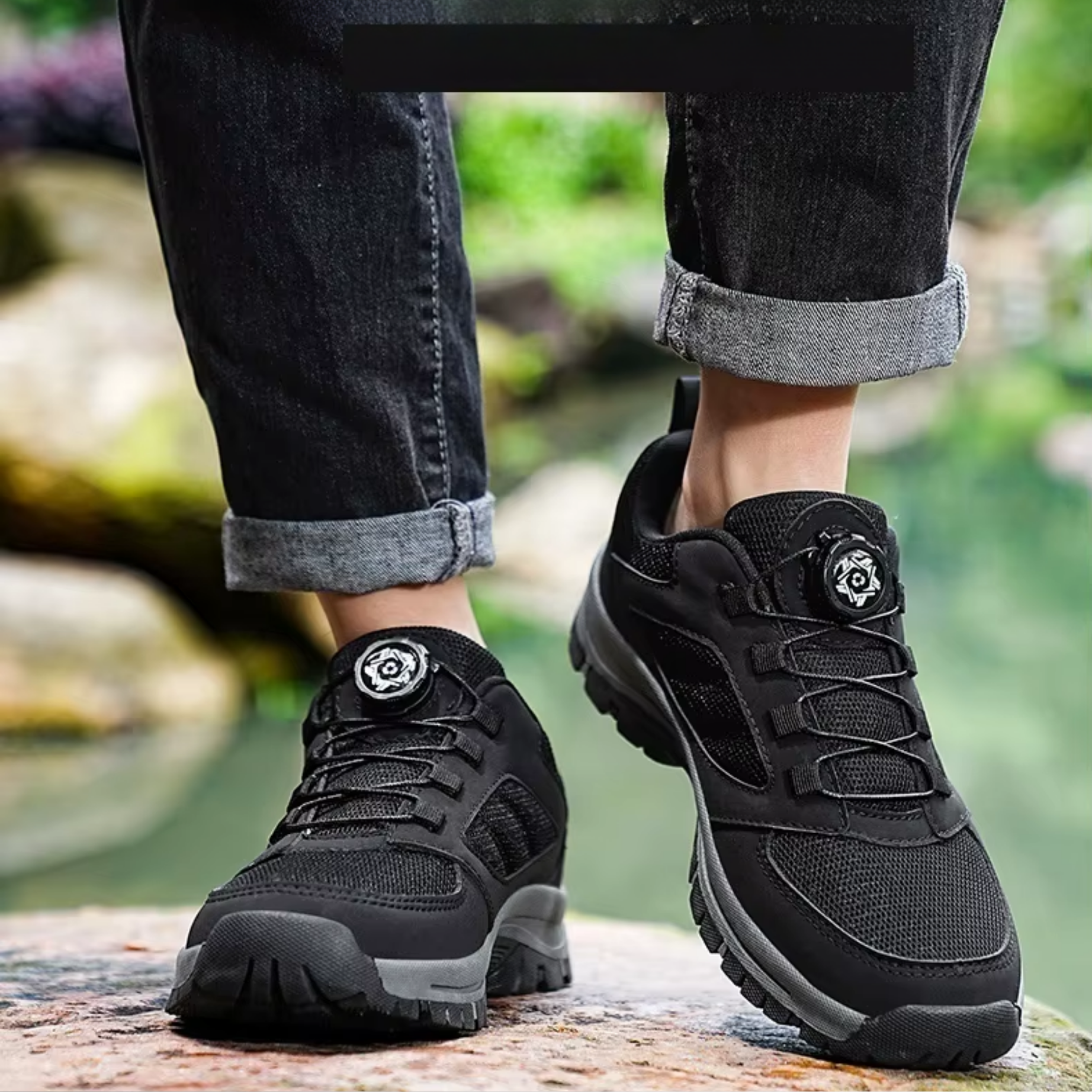 ביפלקס קומפורט – נעלי ספורט לגברים עם אבזם מסתובב