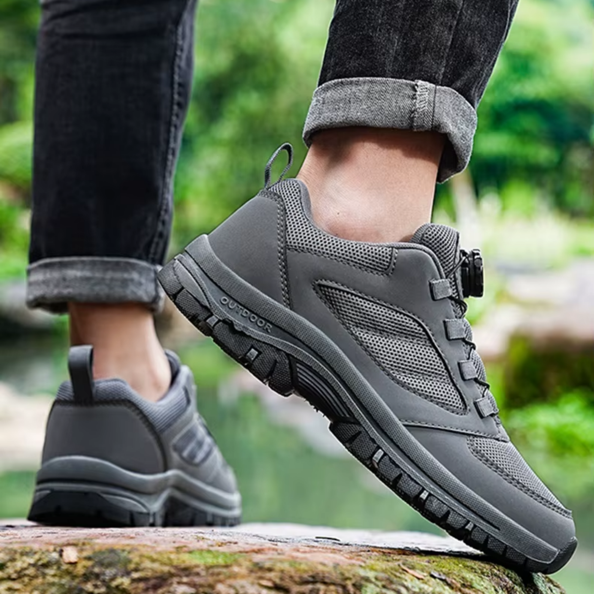 ביפלקס קומפורט – נעלי ספורט לגברים עם אבזם מסתובב