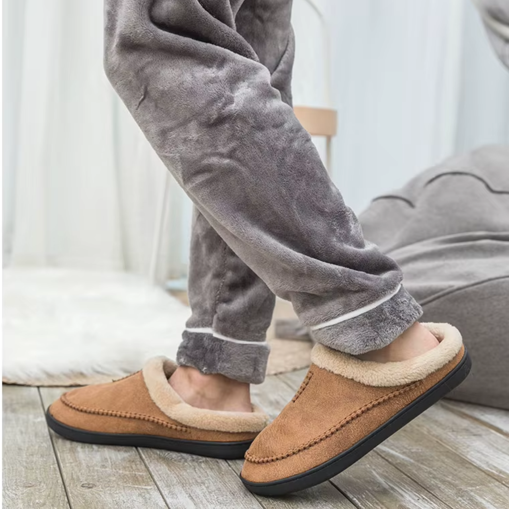 ביפלקס קוזיסטפ – נעלי נוחות חורפיות לבית לגברים