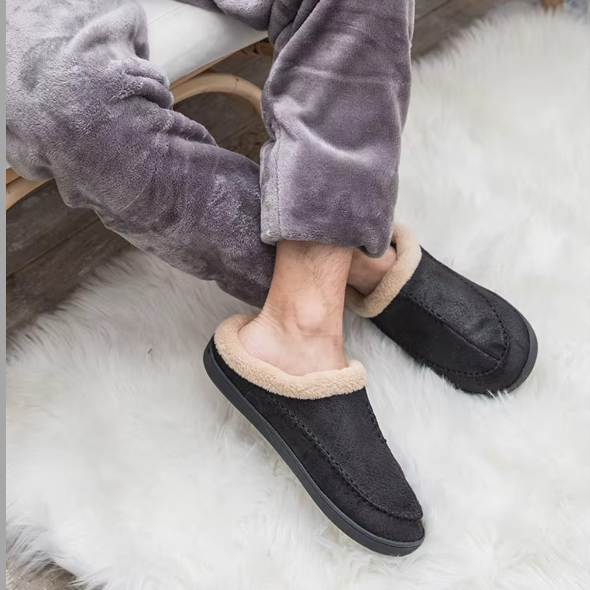 ביפלקס קוזיסטפ – נעלי נוחות חורפיות לבית לגברים