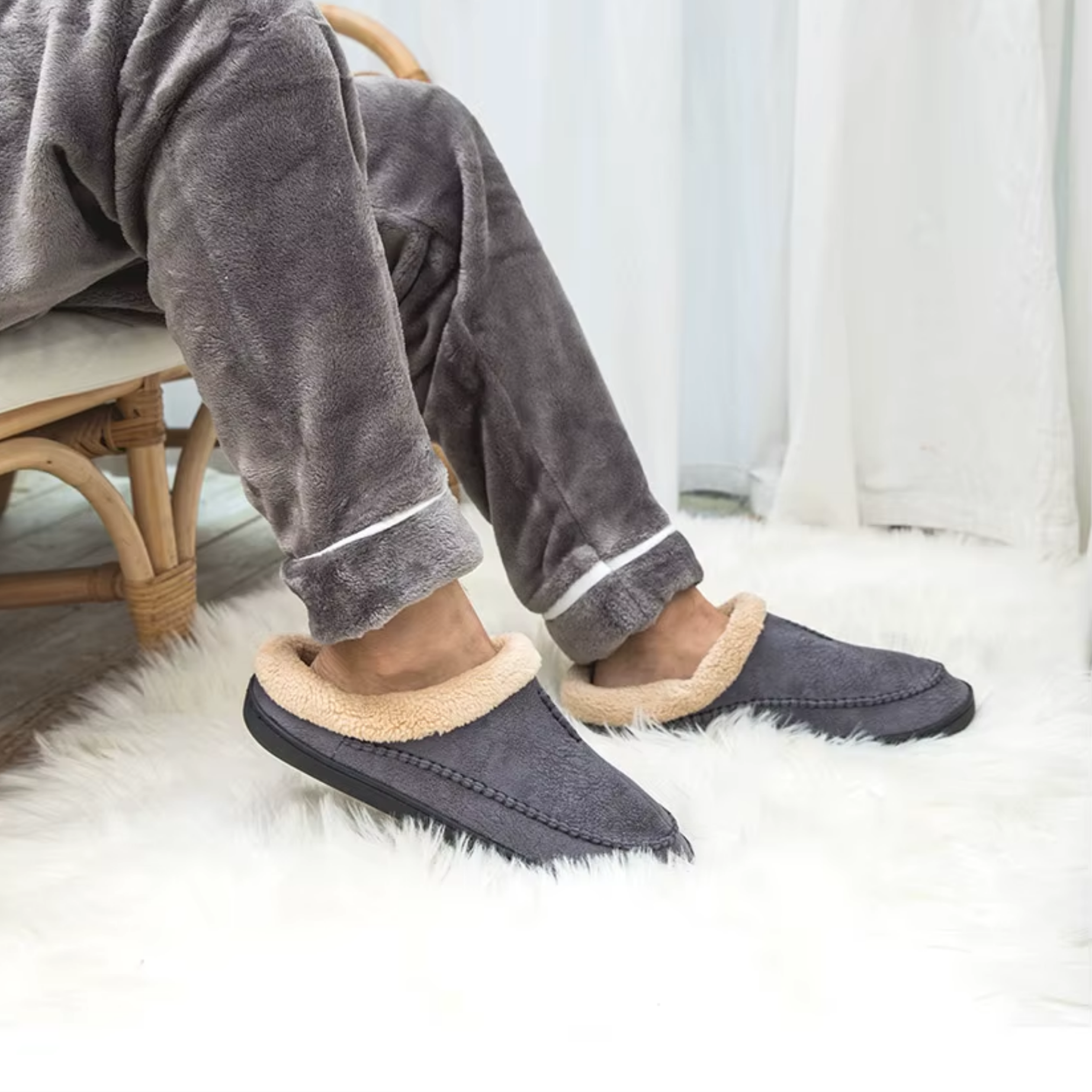 ביפלקס קוזיסטפ – נעלי נוחות חורפיות לבית לגברים