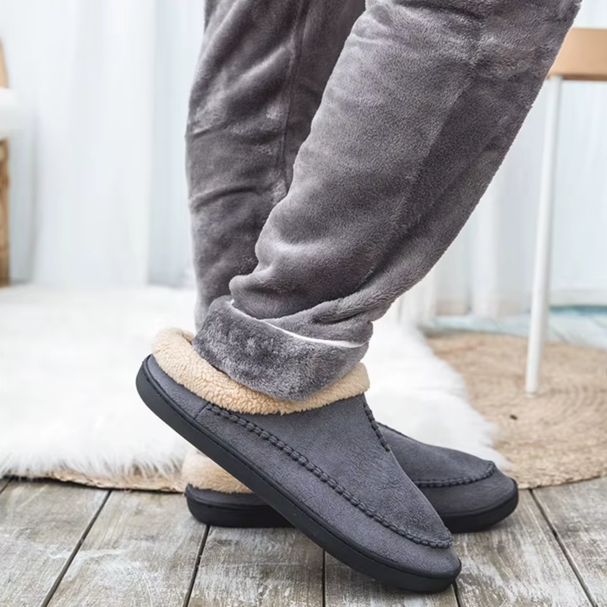 ביפלקס קוזיסטפ – נעלי נוחות חורפיות לבית לגברים