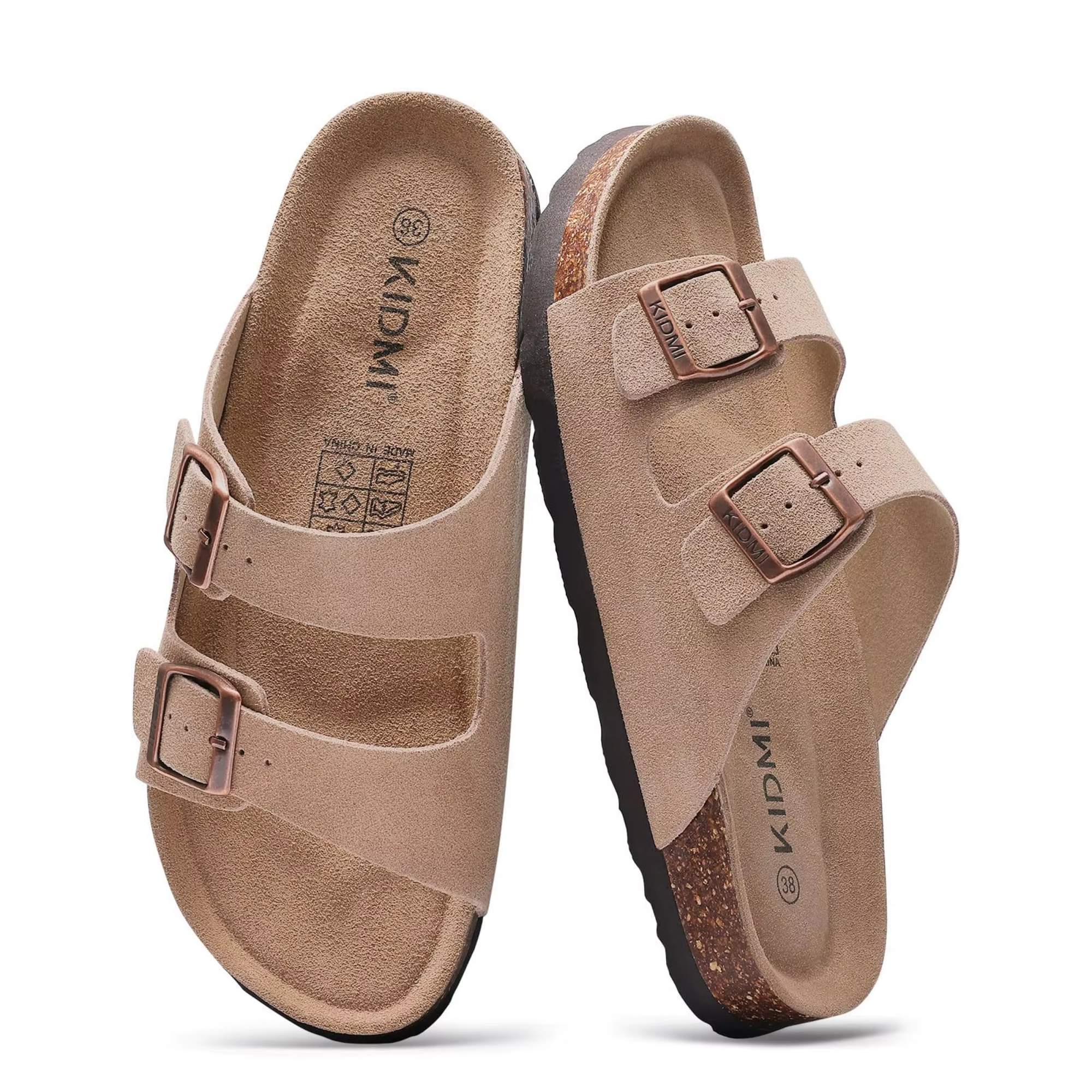 Bebealy Arch  – כפכפי זמש אופנתיים עם תמיכה לקשת