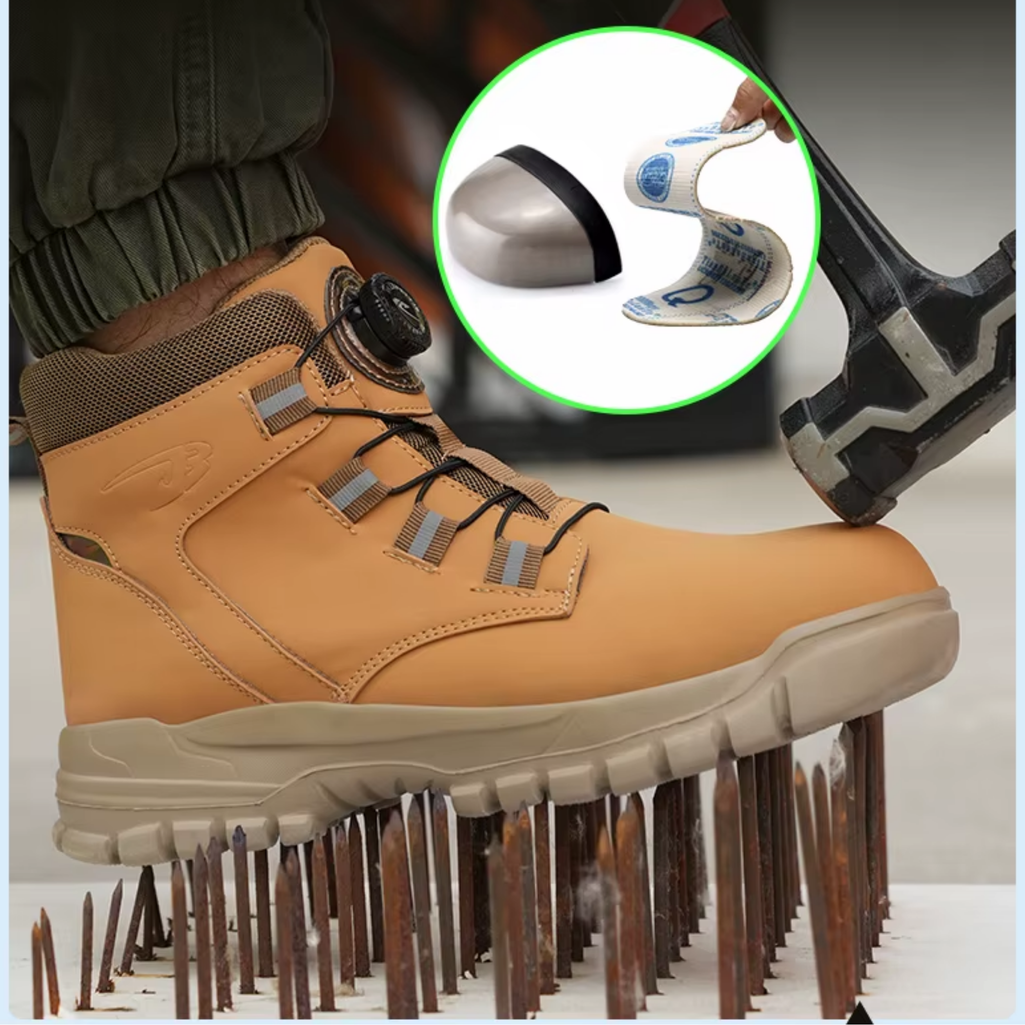 BeFlex Step – מגפי עבודה בטיחותיים עם הגנה מתקדמת