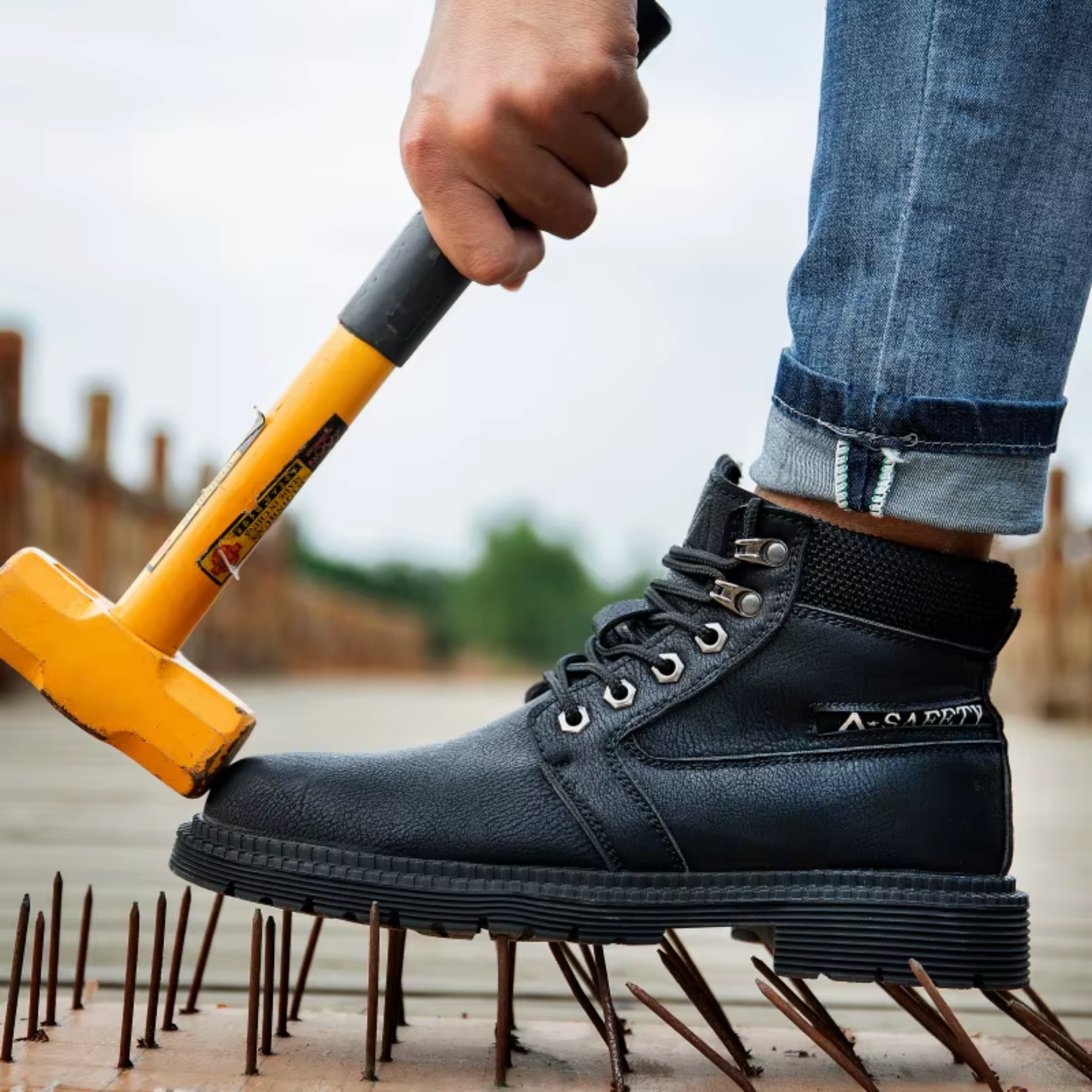 BeFlex Step – מגפי עבודה בטיחותיים עם הגנה מתקדמת