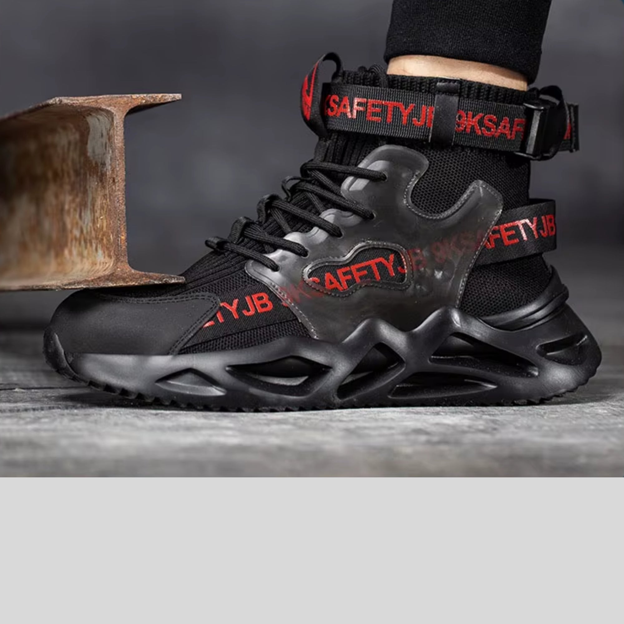 SteelStride  נעלי עבודה - חזקות כמו פלדה, קלות כמו אוויר