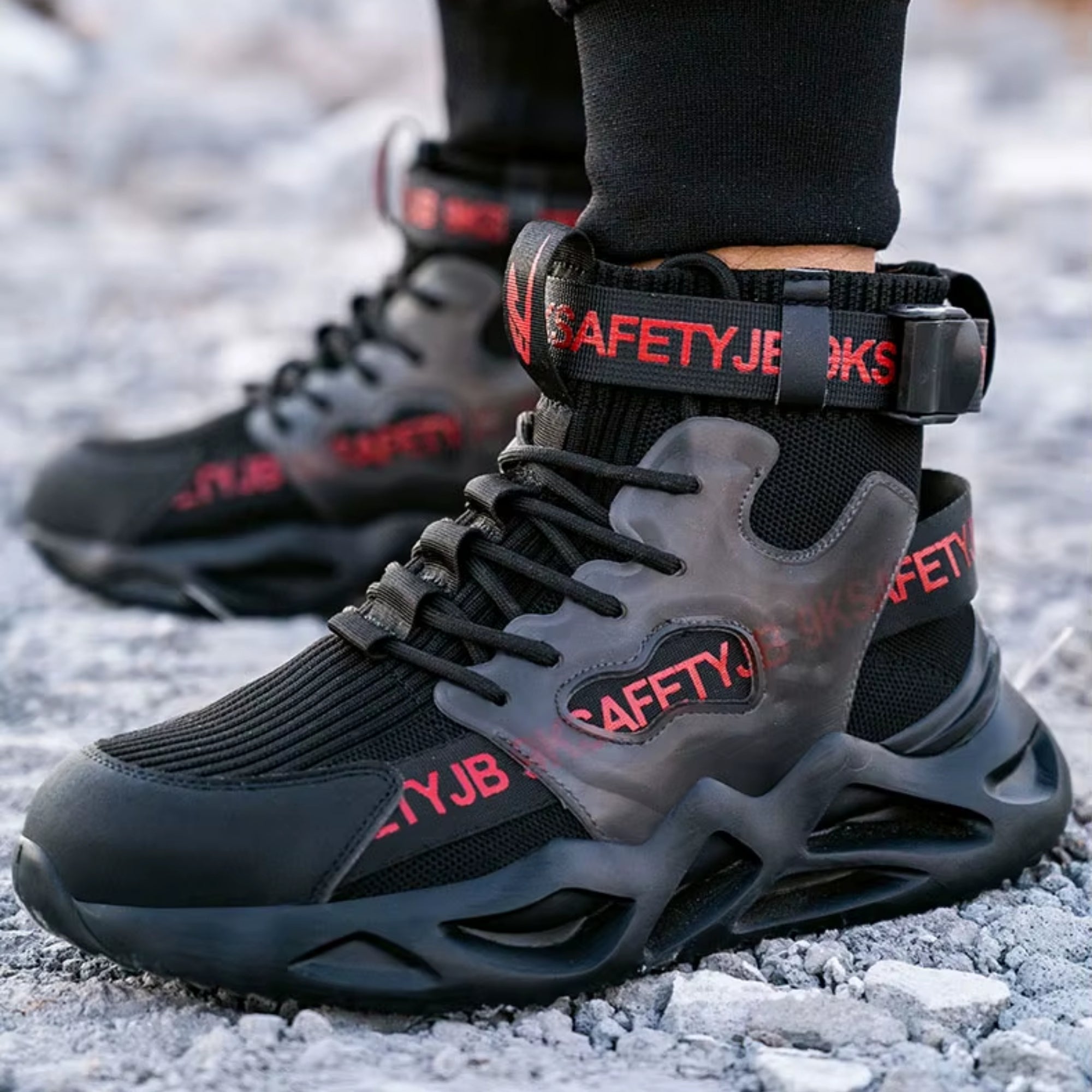 SteelStride  נעלי עבודה - חזקות כמו פלדה, קלות כמו אוויר