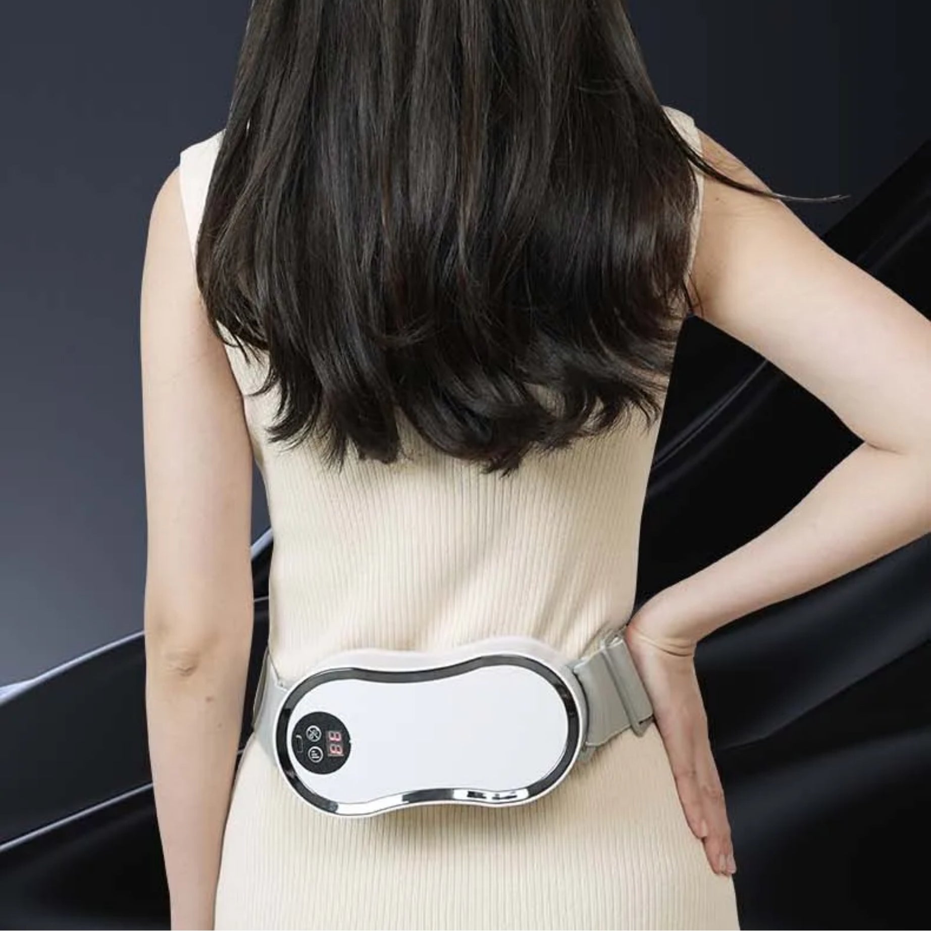 FlexLumba Pro –חגורת מסאז' חכמה לגב התחתון – מושלמת לספורטאים