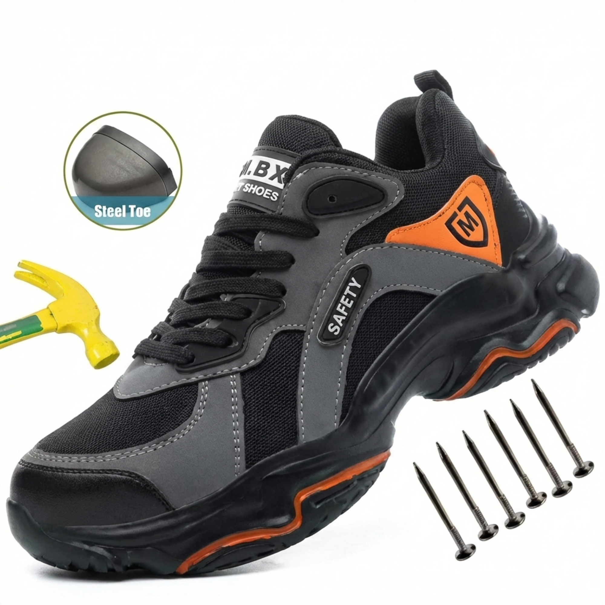 BeFlex WorkShield – נעל עבודה בטוחה ונוחה לכל יום