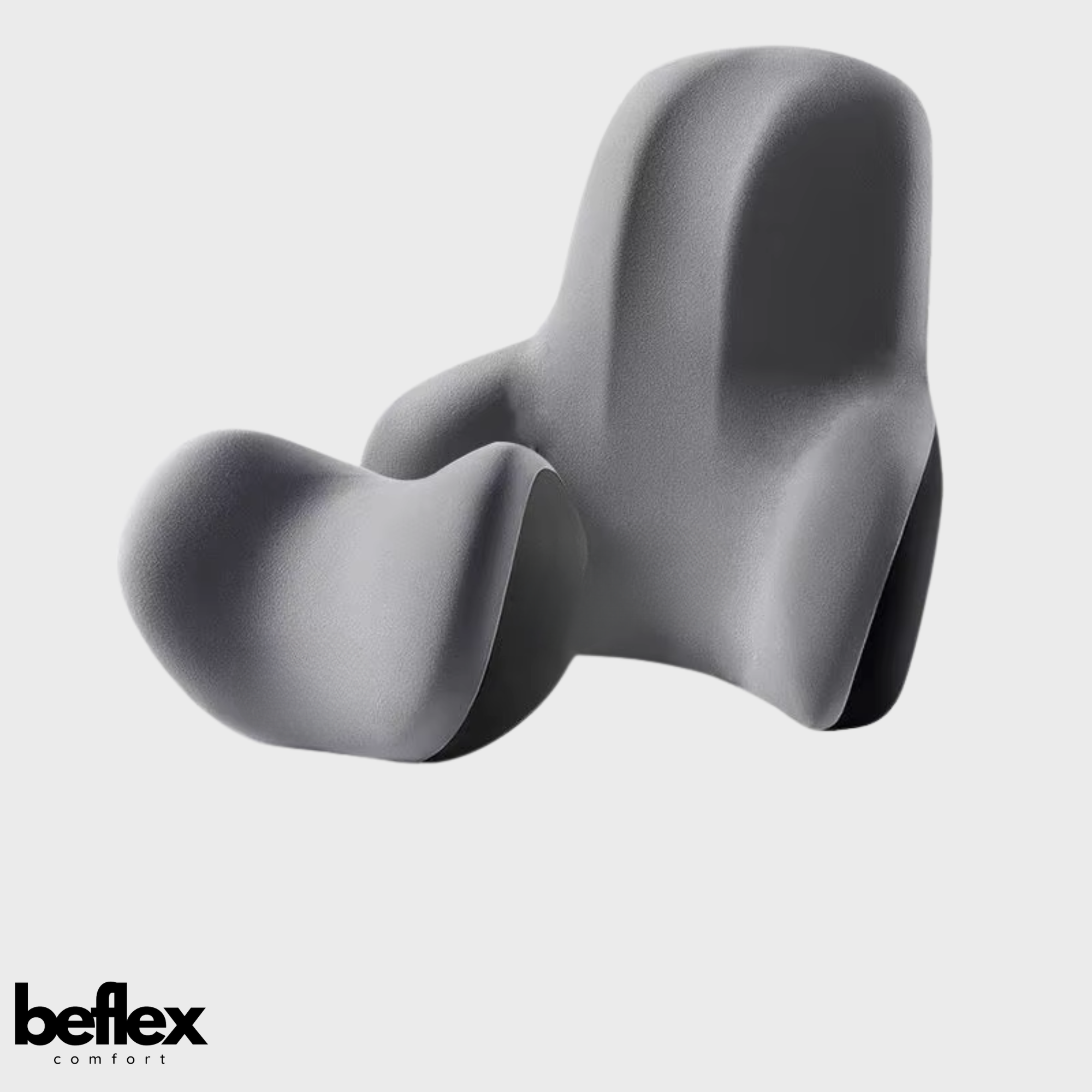 FlexComfort סט כריות תמיכה לגב ולצוואר מבית ביפלקס