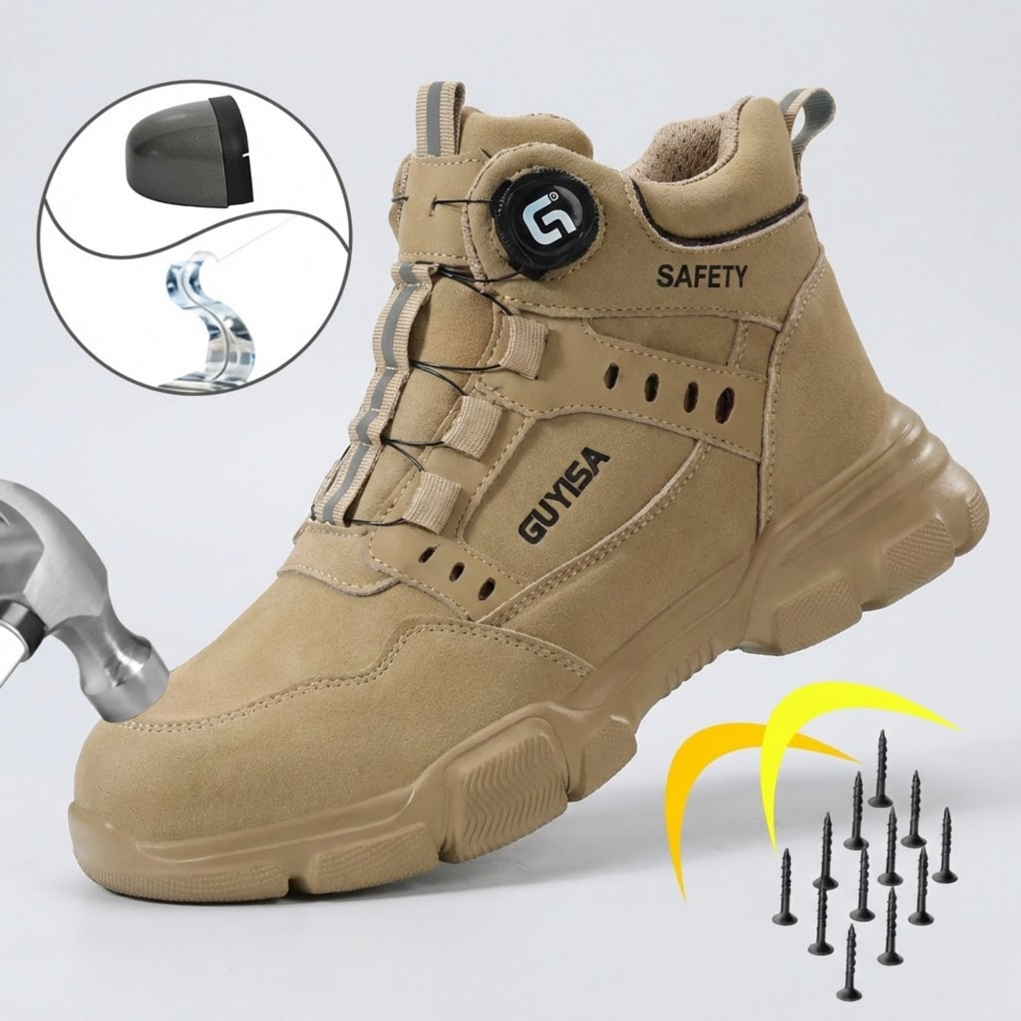 BeFlex Step – מגפי עבודה בטיחותיים עם הגנה מתקדמת